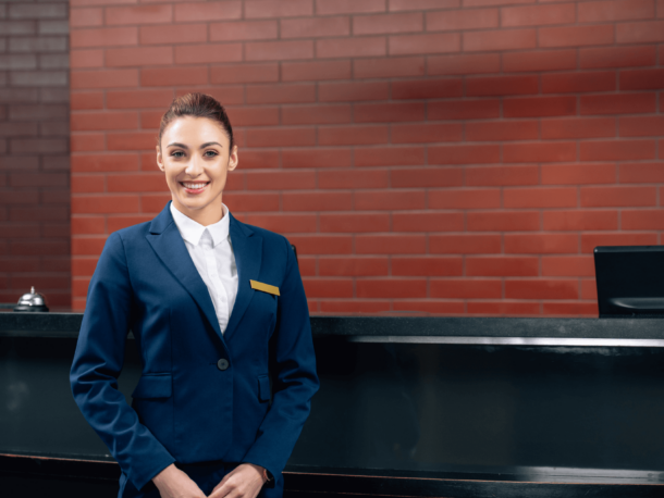 recrutement réceptionniste